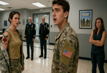 Mlad poručnik je naredio ženi u izbledeloj uniformi da skine uniformu. On se ukočio od užasa kada je video tetovažu na njenom ramenu — tajnu koje su se svi plašili…