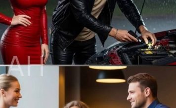 Ne znajući da je ona sudija koja je držala njegovu sudbinu – siromašni samohrani otac pomogao je ženi koja je ostala nasukana, i…