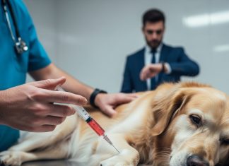 Nakon očeve smrti, sin je hteo da uspava njegovog starog, slepog psa: Veterinar je pripremio injekciju, a onda je ispod krzna napipao čip koji je otkrio tajnu o psu.