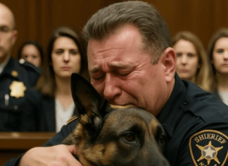 Nakon presude zamolio je da se oprosti od psa — i u sudnici se dogodilo nešto neobično.