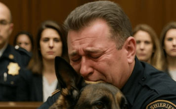 Nakon presude zamolio je da se oprosti od psa — i u sudnici se dogodilo nešto neobično.