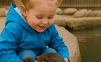 U zoološkom vrtu, devojčica je radosno igrala sa vidrom, očaravajući sve dok im nije prišao čuvar i hitno rekao: „Trebalo bi da odvedete svoju ćerku kod lekara…“