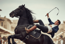 Bogati trgovac je udario štapom dečaka koji mu je pipnuo konja: Konj se ritnuo i zbacio trgovca, a dečak je jedini pritrčao da mu zaustavi krvarenje.