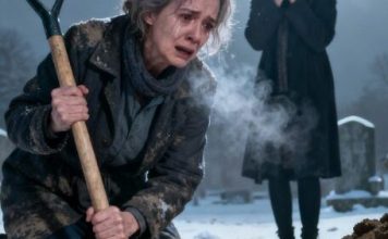 Sanjala je da joj sin šapuće: „Mama, živa sam“ — u zoru je iskopala njegov grob uprkos protestima svih… A ono što je unutra je prestravilo grad 😱