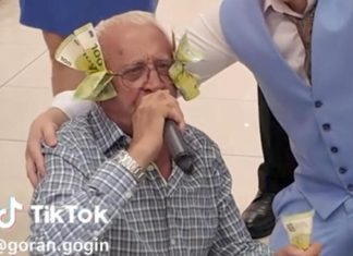 Šok snimak koji ćete pogledati 10 puta: Folker se valja po podu, a novčanice samo lete, gosti u potpunom transu