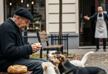 Dedo je svaki dan sedeo sam u parku i delio svoj ručak sa psima: Svi su ga zvali ludim, sve dok jednog dana po njega nije došla kolona crnih limuzina.