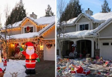 Uništili su mi božićne ukrase preko noći jer su bili ljubomorni na nas