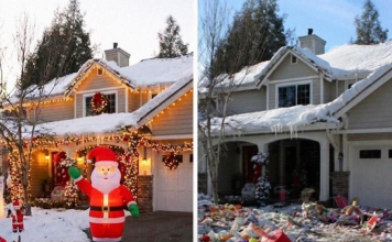 Uništili su mi božićne ukrase preko noći jer su bili ljubomorni na nas