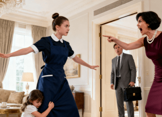 Bogati otac vraća se kući i zatiče kućnu pomoćnicu kako štiti njegovu slijepu kćer… a istina koju otkrije zauvijek ga potrese.