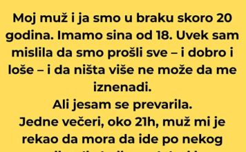 “Kada sam videla koga je doveo kući, srce mi je puklo – nikada neću zaboraviti taj trenutak”
