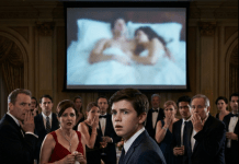 Muž je umesto slavljeničke pesme na rođendanu sina pustio snimak s nadzorne kamere. Gosti su prvo aplaudirali, ali su se zaledili kada su na velikom platnu ugledali slavljenikovu majku u krevetu sa rođenim stricem.