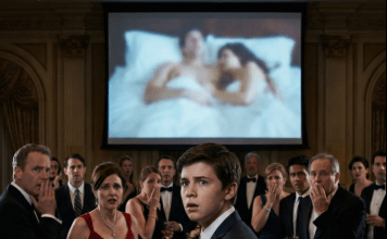 Muž je umesto slavljeničke pesme na rođendanu sina pustio snimak s nadzorne kamere. Gosti su prvo aplaudirali, ali su se zaledili kada su na velikom platnu ugledali slavljenikovu majku u krevetu sa rođenim stricem.