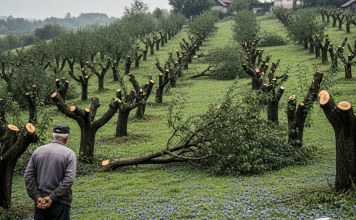 Komšija mu je iz zavisti posekao ceo voćnjak tokom noći: Ujutru je na svom pragu zatekao gajbu punu voća i poruku koja ga je postidela do suza.