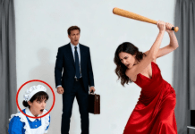 “Molim vas, gospođo…”, šapnula je Grazia, glas joj se slomio usred rečenice. “To je samo beba.”