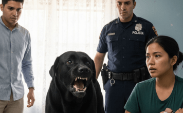 Svake noći crni pas iz kuće cvilio je prema bebi, što je oca ispunilo sumnjom. Odmah je nazvao policiju — a ono što su otkrili ispod kreveta bilo je stravično.