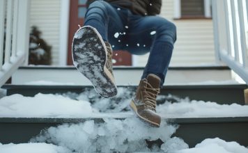 Nije so: Led sa stepeništa nestaje začas uz jedan jeftin sastojak koji imamo u kući