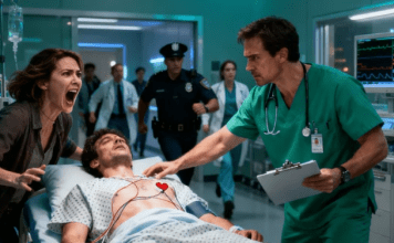 Otišla sam u bolnicu kako bih se brinula za svog muža, koji je imao slomljenu kost, i dok je spavao, glavna medicinska sestra mi je stavila poruku u ruku.