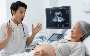 Šezdesetšestogodišnja žena otišla je svom ginekologu i rekla da je već u devetom mjesecu trudnoće — ali kad ju je liječnik pregledao, ostao je potpuno šokiran 😨😱