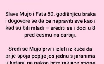 VIC DANA: Slave Mujo i Fata godišnjicu braka