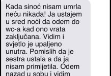 “Kada sinoć nisam umrla neću nikada…”