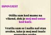 “Otišla sam kod mame na vikend, dok je moj muž ostao kod kuće”