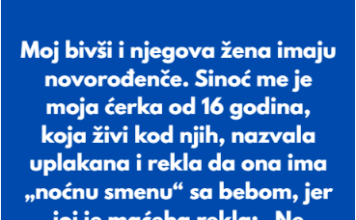 Maćeha natjerala moju 16-godišnju kćerku da noću čuva bebu – kad sam saznala, sve se promijenilo!