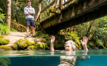 Moj unuk me gurnuo u jezero, smejao se dok sam tonula – ali nisam bila nemoćna