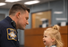 Mala devojčica došla je u policijsku stanicu da prizna ozbiljan zločin, ali ono što je rekla potpuno je šokiralo policajca.