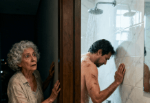 Imala sam 73 godine kada sam se preselila u kuću svog sina — i svaki put kad bi se tuširao u tri ujutro, pogled kroz pukotinu na vratima gotovo me onesvijestio od onoga što sam otkrila.