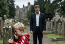 Posjećivao je grob svog sina kada je ugledao dječaka kako plače. Kad je vidio fotografiju koju je mališan čuvao, krv mu se sledila u žilama…