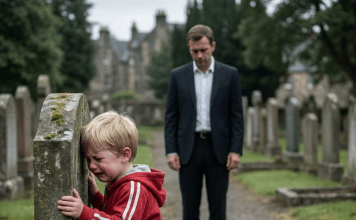 Posjećivao je grob svog sina kada je ugledao dječaka kako plače. Kad je vidio fotografiju koju je mališan čuvao, krv mu se sledila u žilama…