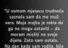 U 8-om mjesecu trudnoće saznala sam da me muž vara….