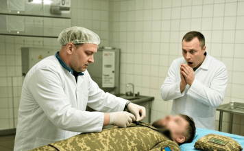 Mrtvi vojnik je doveden u mrtvačnicu, a kada ga je patolog skinuo, šokirao se kad je vidio OVO …….. 😲😲😲