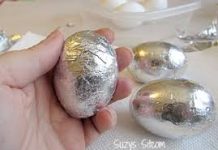 PRlJE FARBANJA, JAJE UM0TAJTE U ALUMlNlJSKU F0LlJU: Efekat je magičan, EV0 KAKO ĆE IZGLEDATl KAD JE SKINETE…