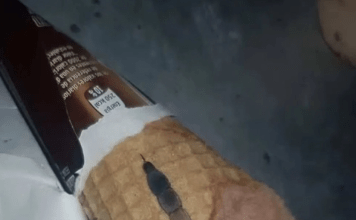 Moja ćerka je otvorila sladoled i unutra je našla nešto čudno — nismo odmah shvatili šta je to bilo.