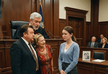 Muš i svekrva su počeli da se smeju kada sam ušla u sudnicu: “Ha-ha, sada ćemo je obraditi do gole kože.” Ali nisu znali nešto o meni, i čim je sudija pogledao u mene, rekao je: “Viktorija Olegovna? Da li ste to vi?”… 😲😲😲