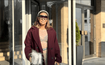 Šokantan stajling: Ana Nikolić u po bijela dana u providnoj haljini koja više otkriva nego što pokriva