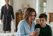 „Jedan pogled na telefon otkrio je šokantnu istinu o njenom mužu“