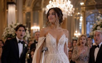 Dvanaest godina nakon što ju je vlastiti brat izbacio iz kuće nazivajući je „ružnom“ i „bezvrijednom“, ponovno se pojavljuje na njegovom vjenčanju… odjevena u raskošnu bijelu haljinu koju je sama kreirala.