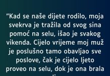 KAD SE NAŠE DIJETE R0DIL0, M0JA SVEKRVA JE…
