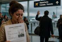 Plakala sam pred svima dok je moj muž odlazio za Toronto, ali on nije znao da sam već pročitala ugovor za stan u kojem je trebao živjeti s drugom ženom.