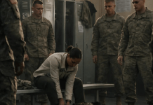 “U svlačionici, vojnici su počeli da se smeju i zadirkuju novu devojku, ali čim su kročili u salu za trening, užasnuto su shvatili ko je ona zaista.”