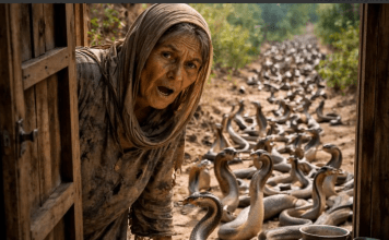 “Jedna žena, iz sažaljenja, pomogla je zmiji tokom velike vrućine, ali starija žena nije mogla ni da zamisli kakav užas će za nju postati ovaj čin ljubaznosti.”