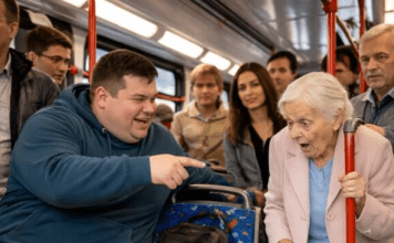 “Na autobusu, arogantni mladić nije samo odbio da ustupi svoje mesto starijoj ženi, već je i demonstrativno stavio nogu na sedište — ali sigurno nije očekivao ovakvu kaznu.”