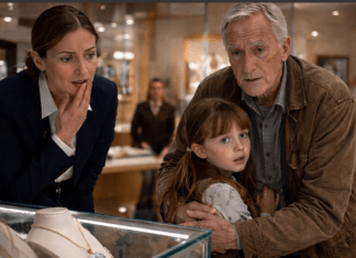 Prodavačica je osramotila dedu i njegovu unuku dok su jednostavno stajali tamo i gledali nakit u izlogu… ali ono što se dogodilo potom šokiralo je celu prodavnicu 😳😮