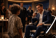 Jedan beskućnik je samouvereno rekao da može pomoći milijarderu da ponovo hoda: milijarder se nasmejao i pokušao da ga otera—dok dečak nije stavio ruke na njegove noge 🥲😱