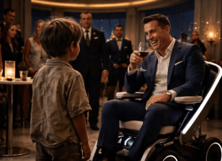 Jedan beskućnik je samouvereno rekao da može pomoći milijarderu da ponovo hoda: milijarder se nasmejao i pokušao da ga otera—dok dečak nije stavio ruke na njegove noge 🥲😱