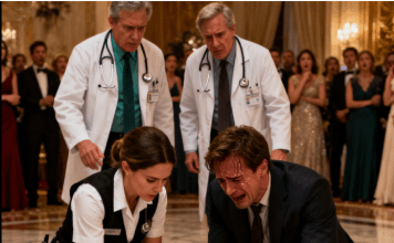 🔥 NITKO NIJE USPIO SPASITI SUPRUGU MILIJUNAŠA… SVE DOK KONOBARICA NIJE POTRČALA — ISTINA IZA TOGA ĆE VAS ŠOKIRATI 😳