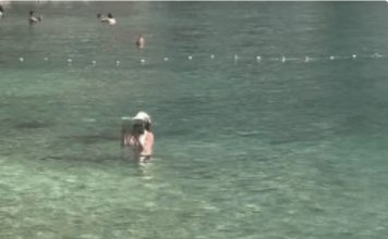 “Ovo je kraj svijeta” Žena snimljena u Crnoj Gori kako USRED MORA RADI OVO i internet je doslovno eksplodirao