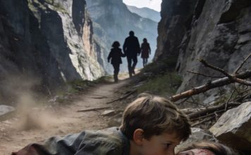 Moja porodica nas je tog dana povela na planinarenje.